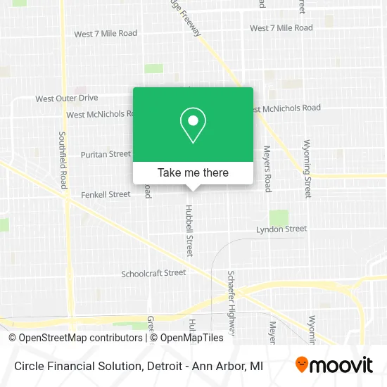 Circle Financial Solution map