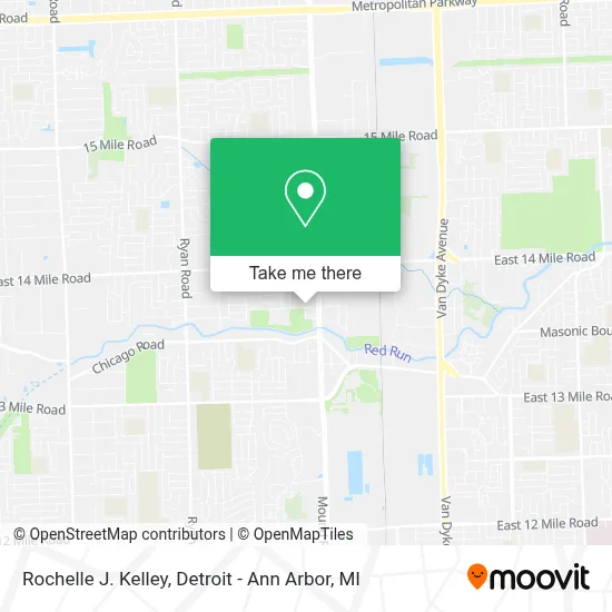 Rochelle J. Kelley map