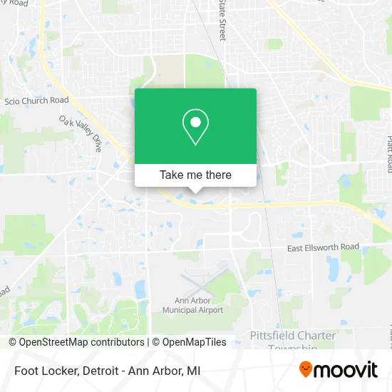 Foot Locker map