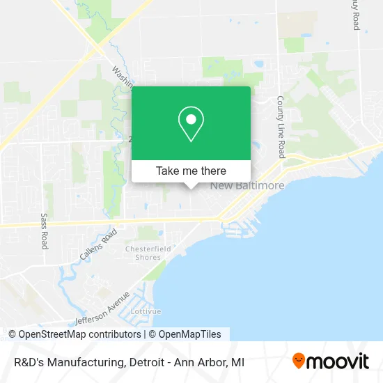 R&D's Manufacturing map