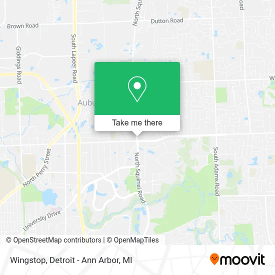 Wingstop map