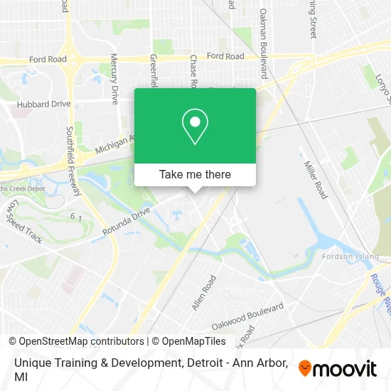 Unique Training & Development map
