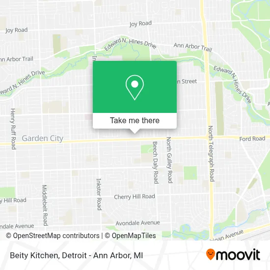 Beity Kitchen map