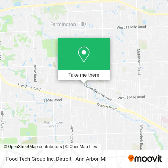 Food Tech Group Inc map
