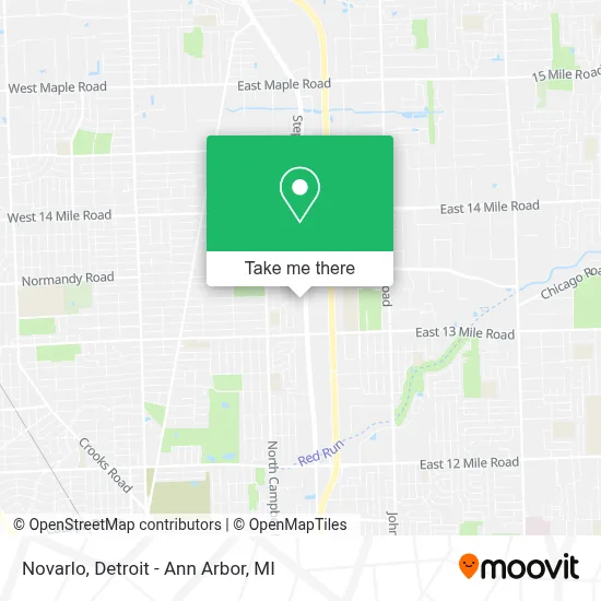 Novarlo map
