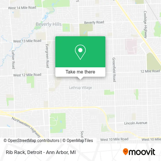 Rib Rack map