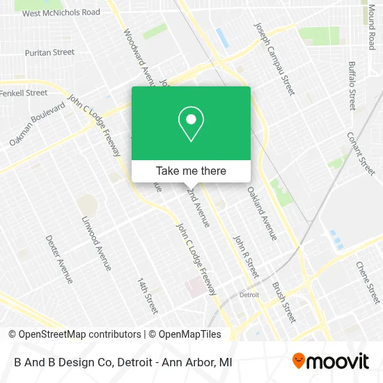 B And B Design Co map