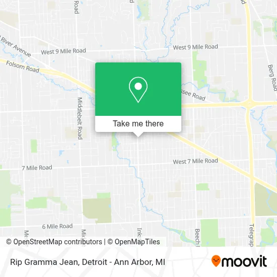 Rip Gramma Jean map