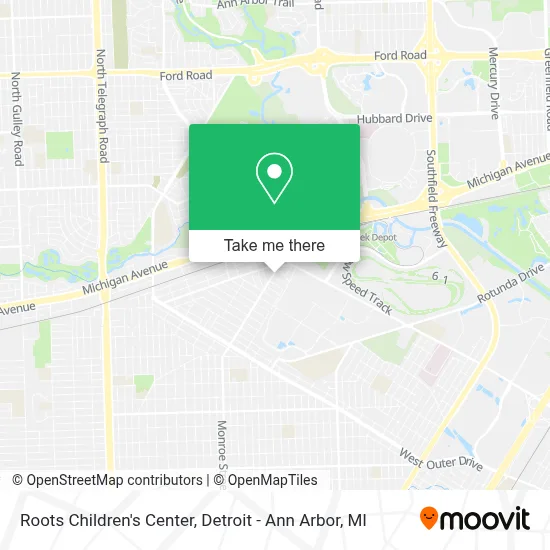 Roots Children's Center map