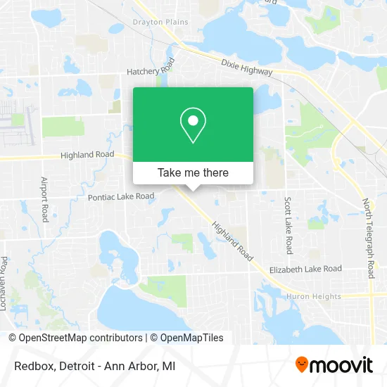 Redbox map