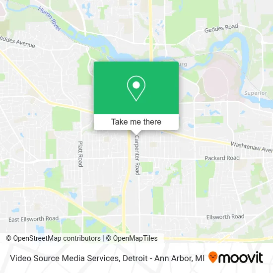 Video Source Media Services map