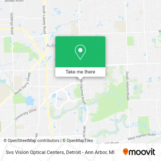 Svs Vision Optical Centers map