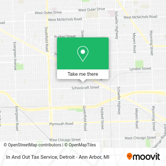 In And Out Tax Service map