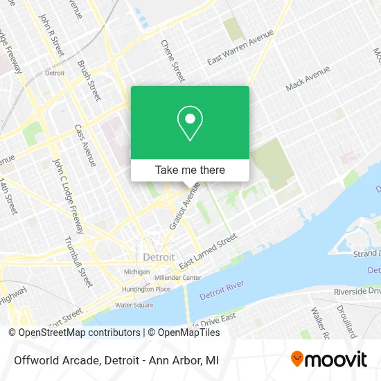 Offworld Arcade map
