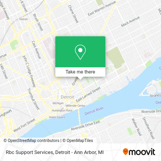Rbc Support Services map