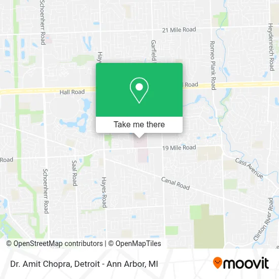Dr. Amit Chopra map