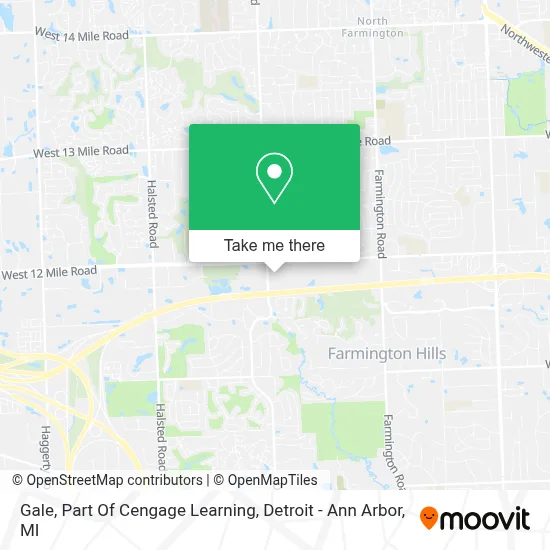 Gale, Part Of Cengage Learning map
