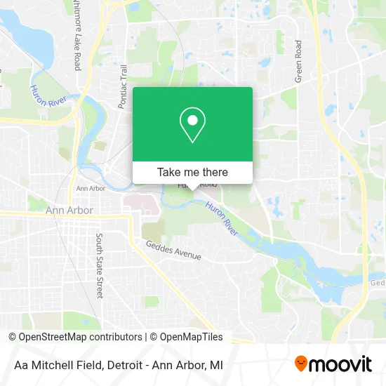 Aa Mitchell Field map