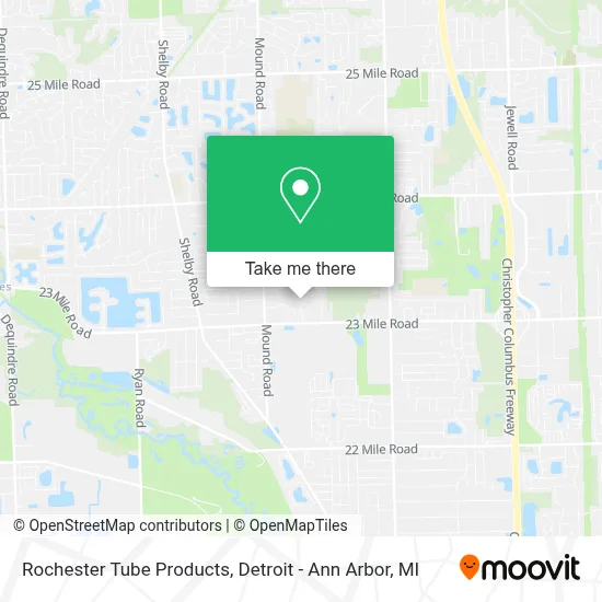 Rochester Tube Products map