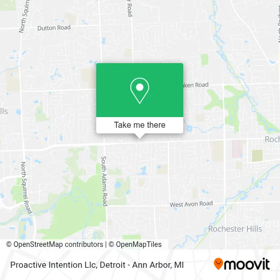 Proactive Intention Llc map