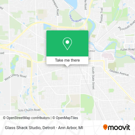 Glass Shack Studio map