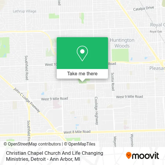 Christian Chapel Church And Life Changing Ministries map