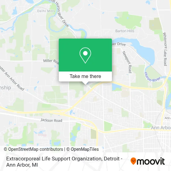 Extracorporeal Life Support Organization map