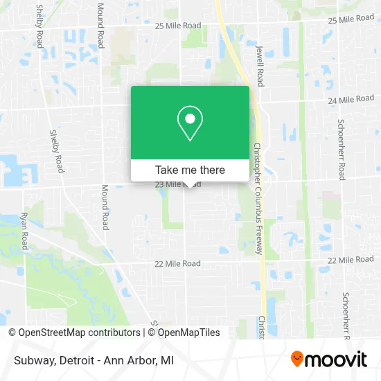 Subway map