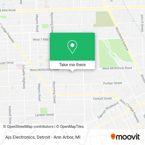 Ajs Electronics map