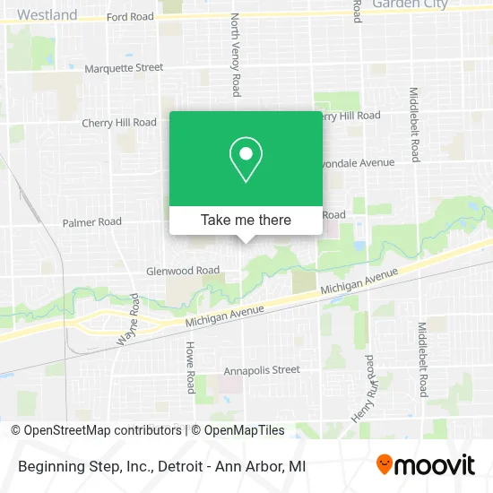 Beginning Step, Inc. map