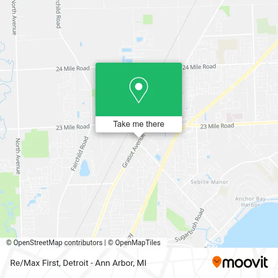 Re/Max First map