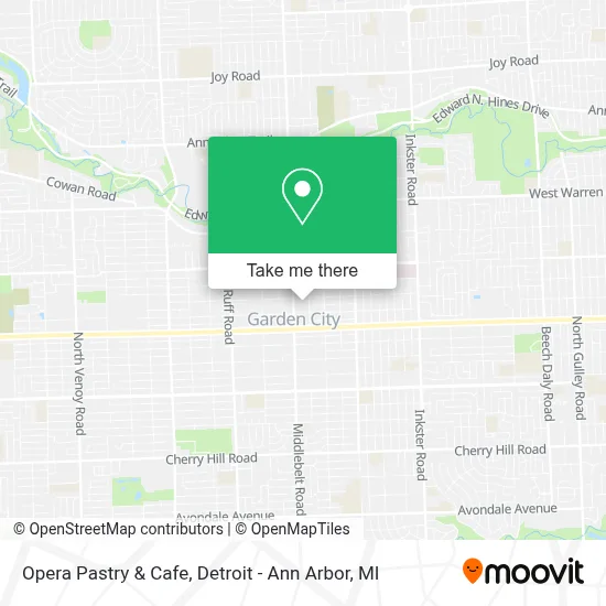 Opera Pastry & Cafe map