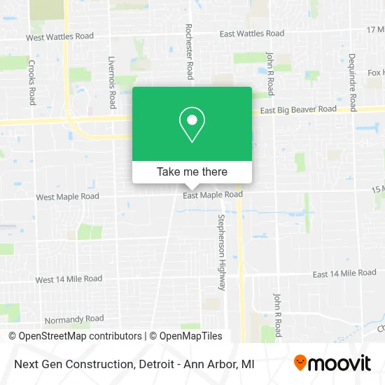 Next Gen Construction map
