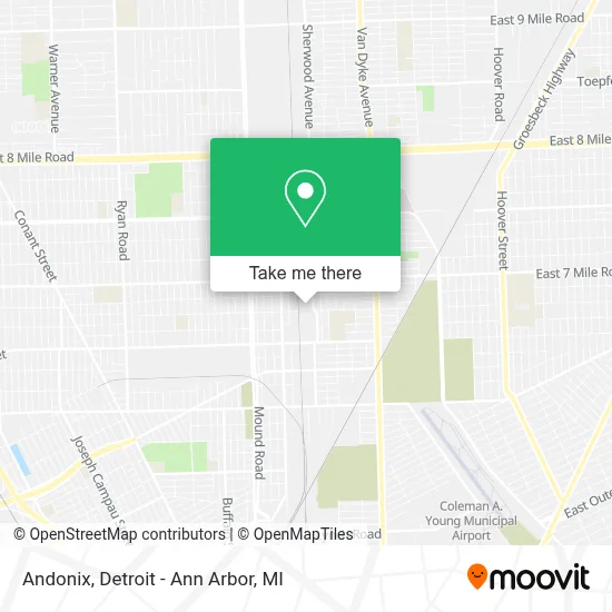 Andonix map