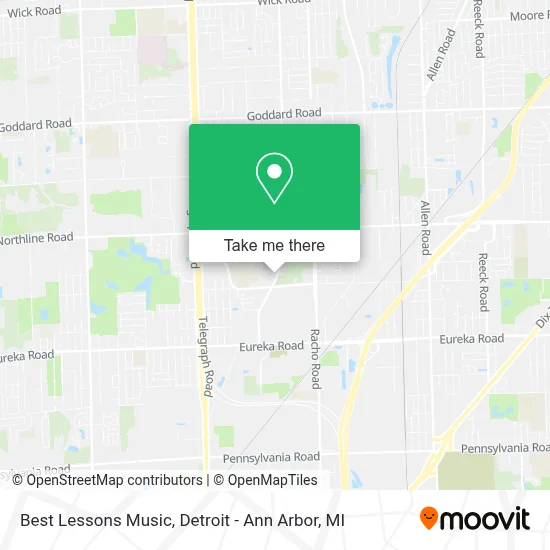 Best Lessons Music map