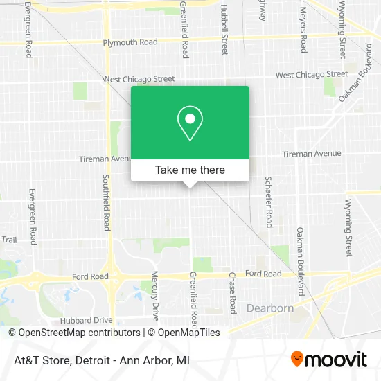 At&T Store map