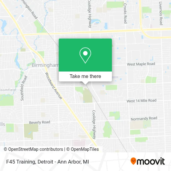 F45 Training map