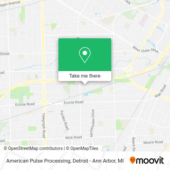 American Pulse Processing map