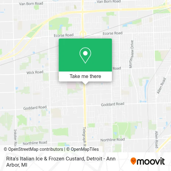 Rita's Italian Ice & Frozen Custard map