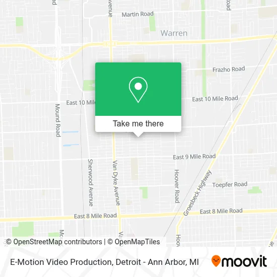 E-Motion Video Production map