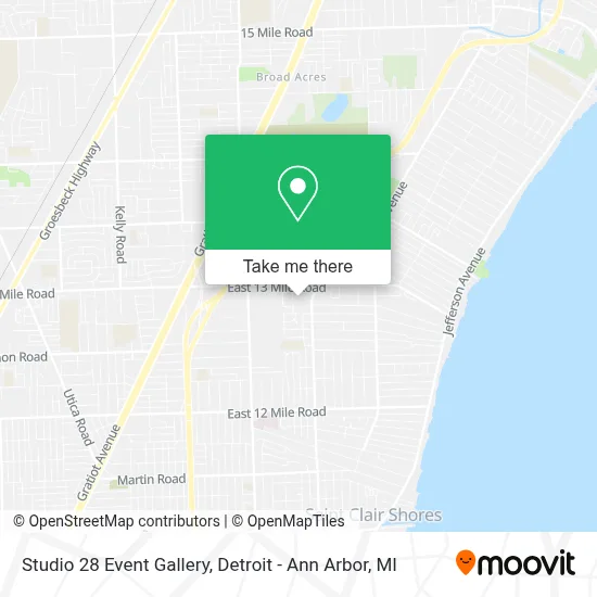 Studio 28 Event Gallery map