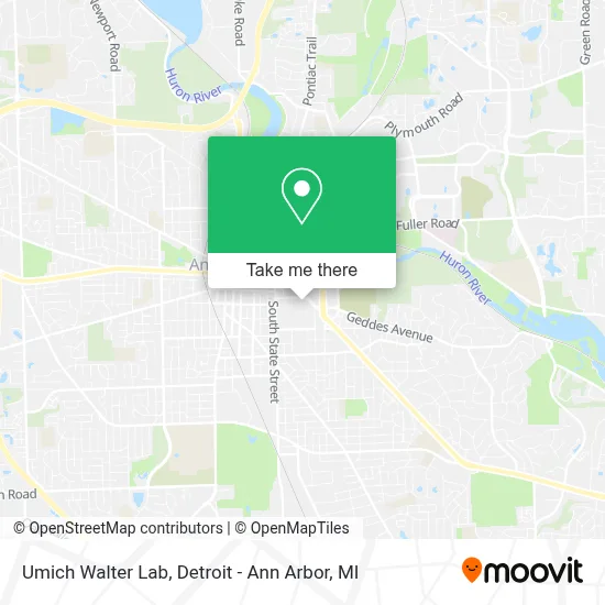 Umich Walter Lab map
