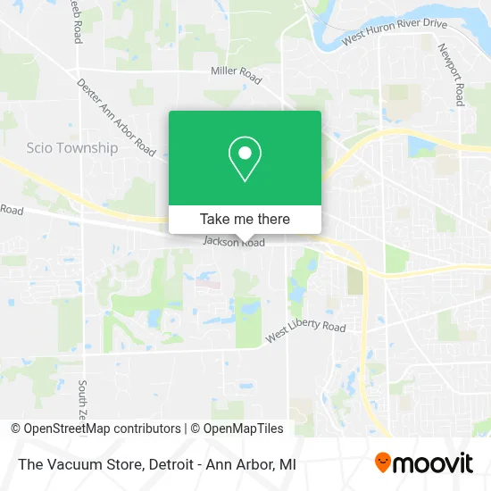 The Vacuum Store map