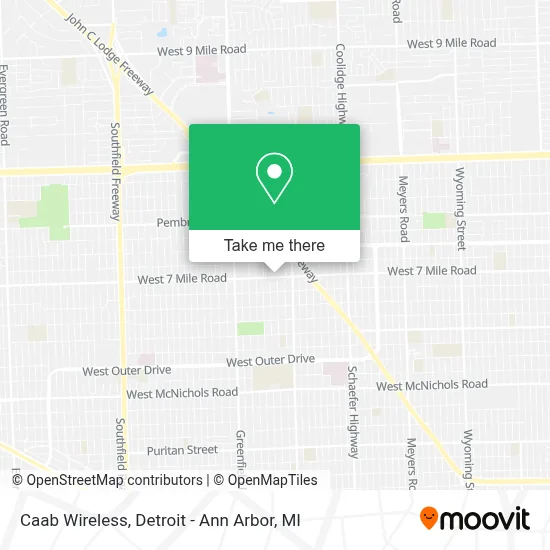 Caab Wireless map