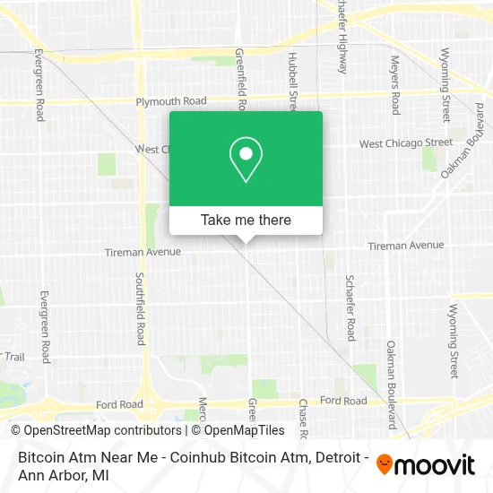 Bitcoin Atm Near Me - Coinhub Bitcoin Atm map