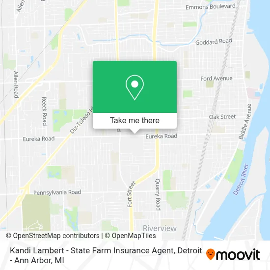 Kandi Lambert - State Farm Insurance Agent map