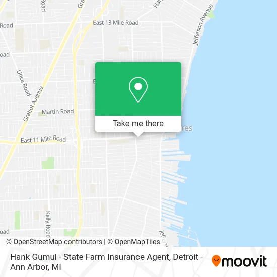 Hank Gumul - State Farm Insurance Agent map