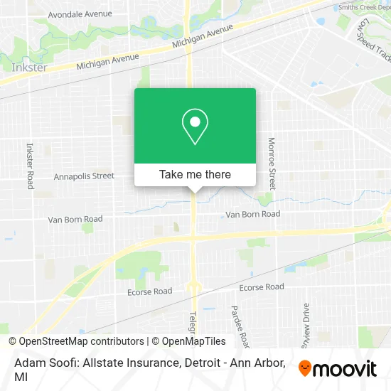 Adam Soofi: Allstate Insurance map