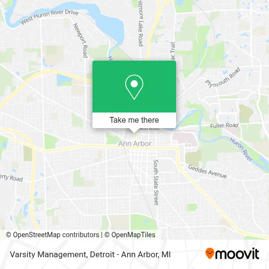 Varsity Management map