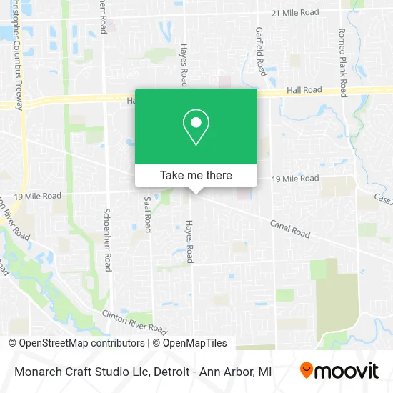 Monarch Craft Studio Llc map